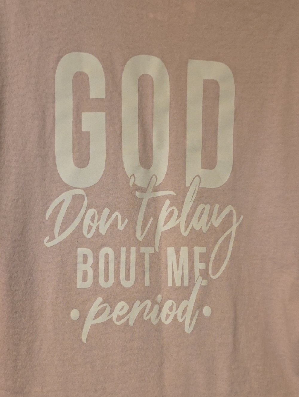 Girls' Pink "Girl Pray" Graphic Tee - Picture 6 of 6